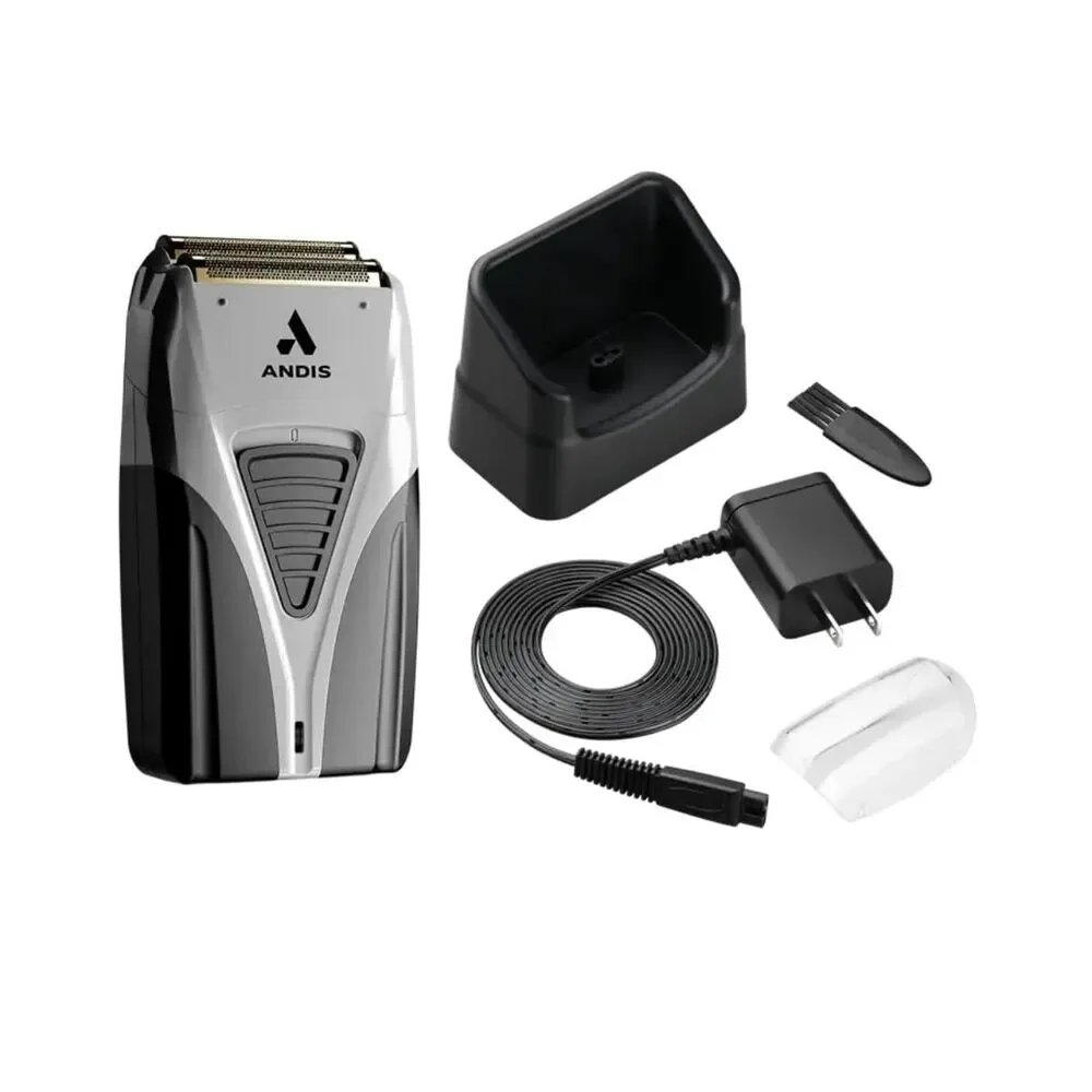 Andis TS-2 17255 Pro Foil Lithium Titanium Foil Shaver Cordless Charger Black